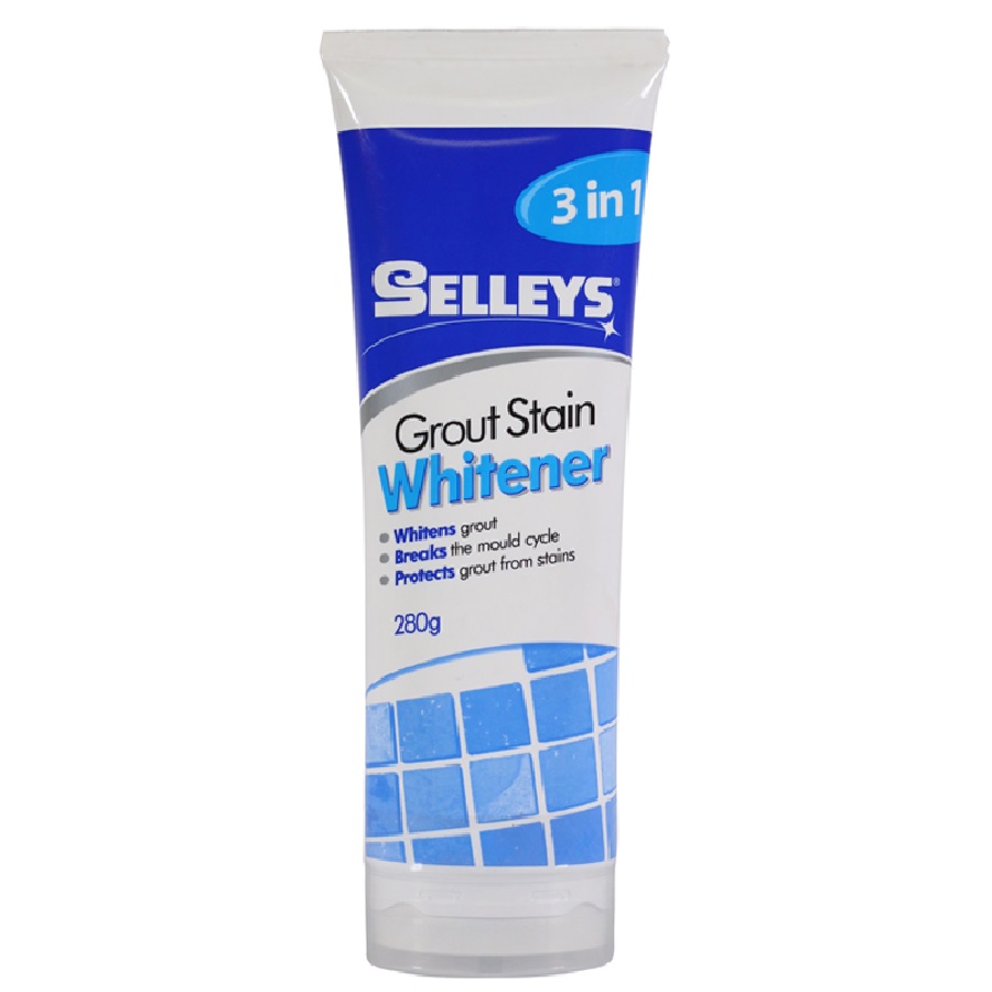 Selleys 3-IN-1 Grout Stain Whitener 280g